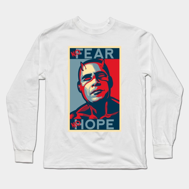 A man with no fear... Long Sleeve T-Shirt by JCMaziu